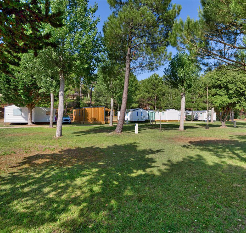Kahle Stellplätze ohne Strom auf dem Campingplatz Les Sirènes in Saint-Jean-de-Monts - CAMPING*** Les Sirènes